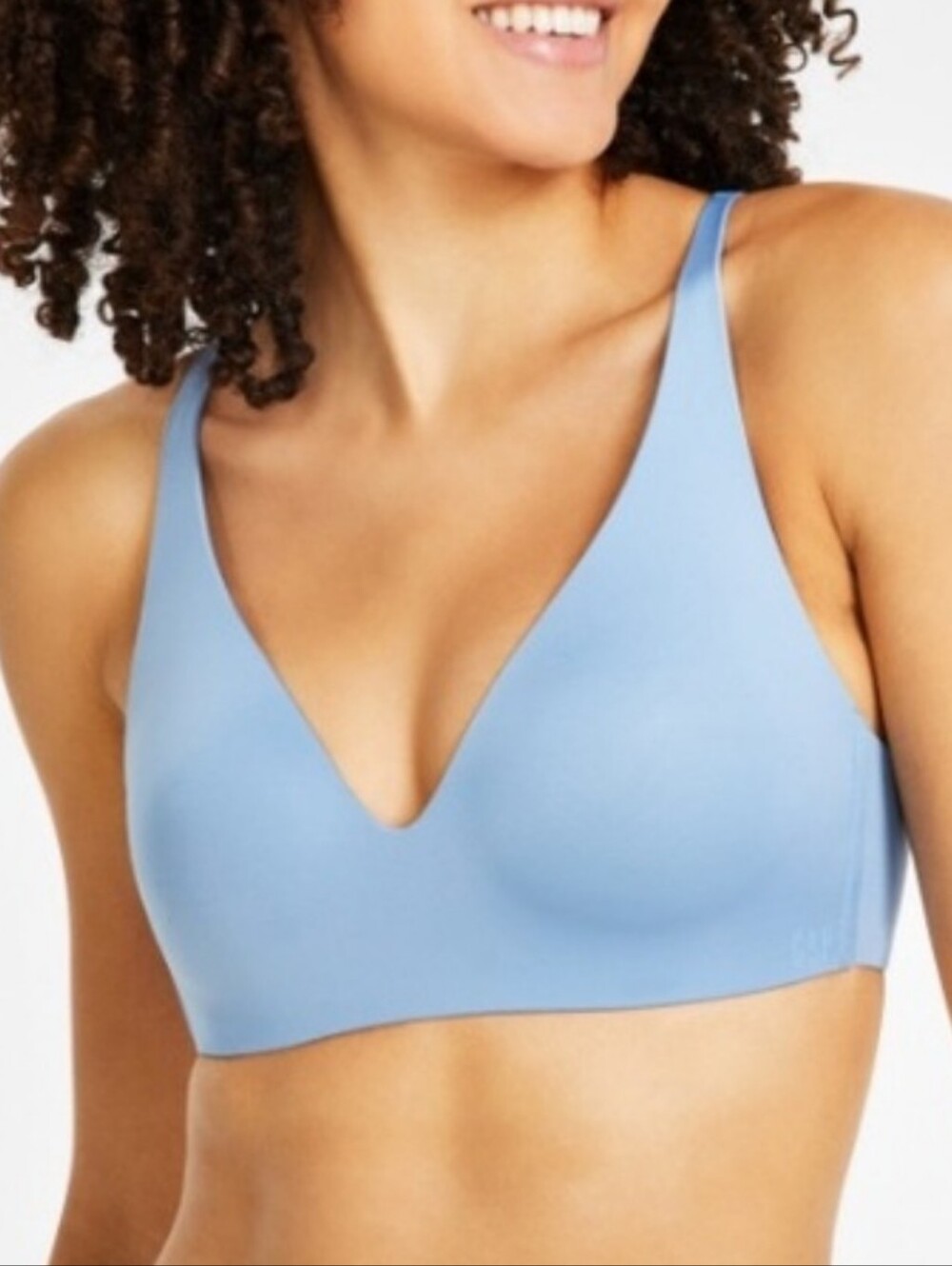 NWT Gap Body Everyday Wire Free Bra. 34C. Blue